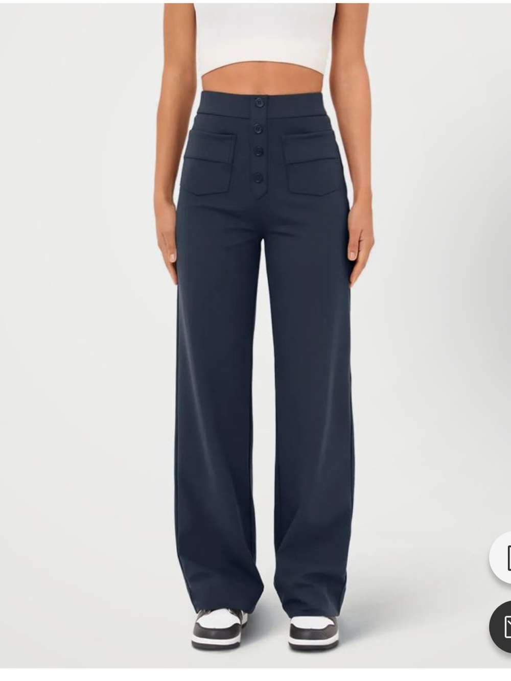 Halara DayStretch DayStretch High Waisted Pockets Straight Leg Casual Pants